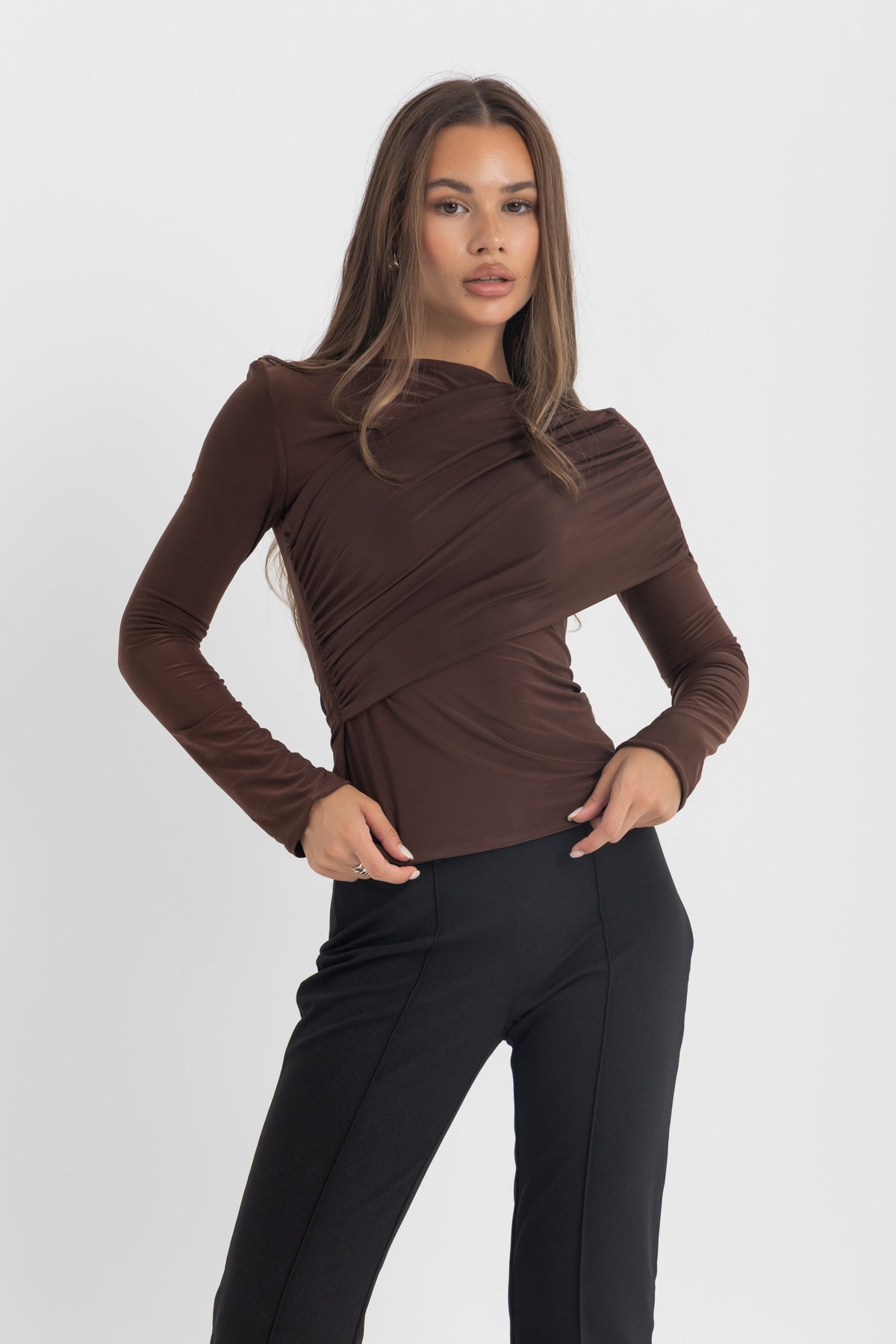 Muse Top - Chocolate Brown