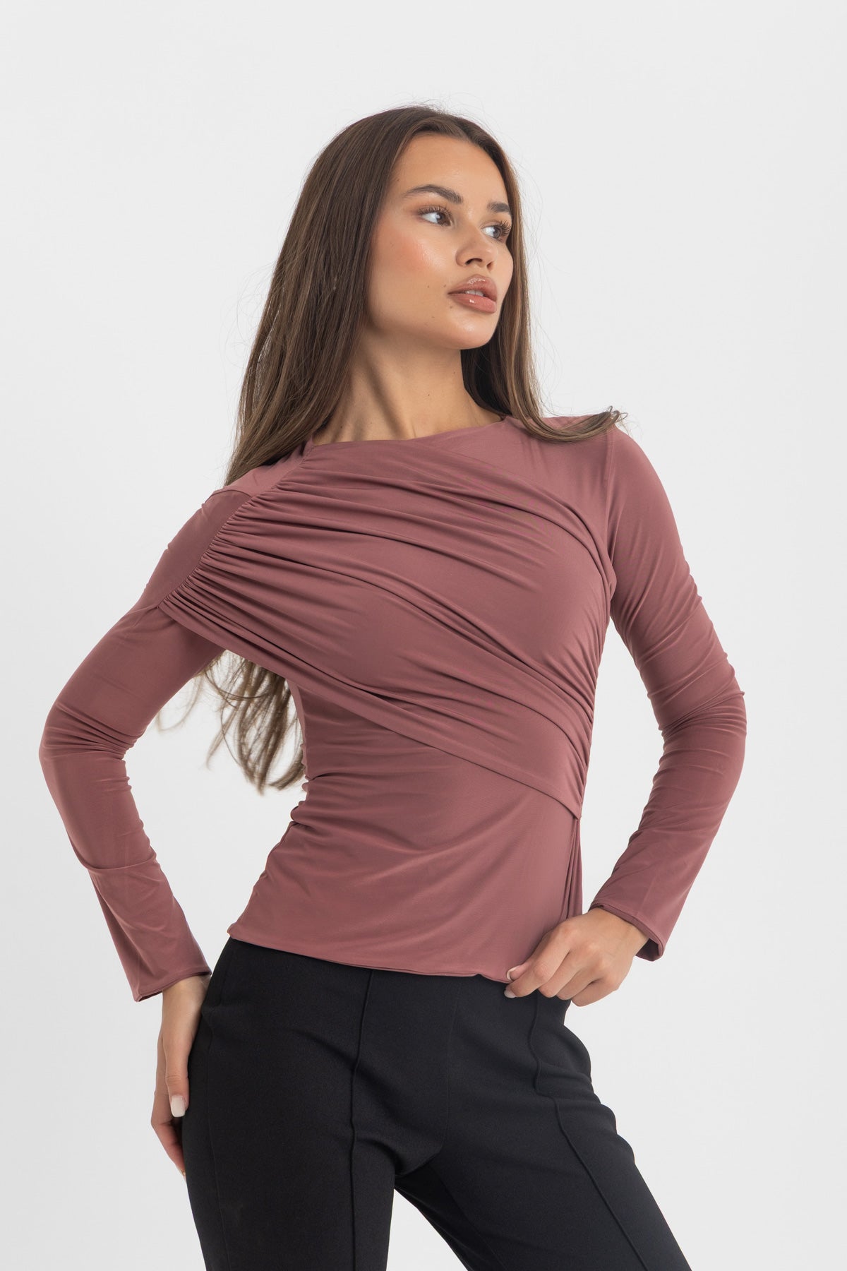 Muse Top - Dusty Rose