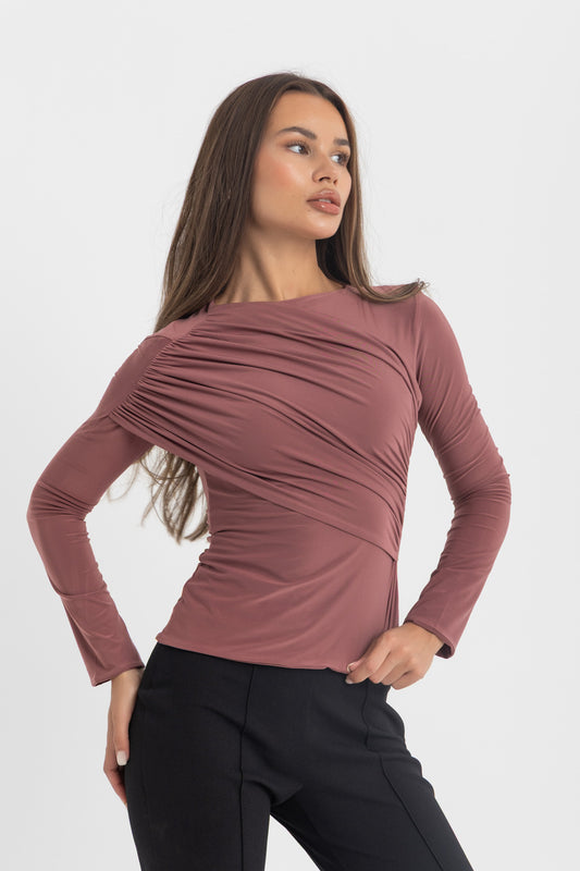 Muse Top - Dusty Rose