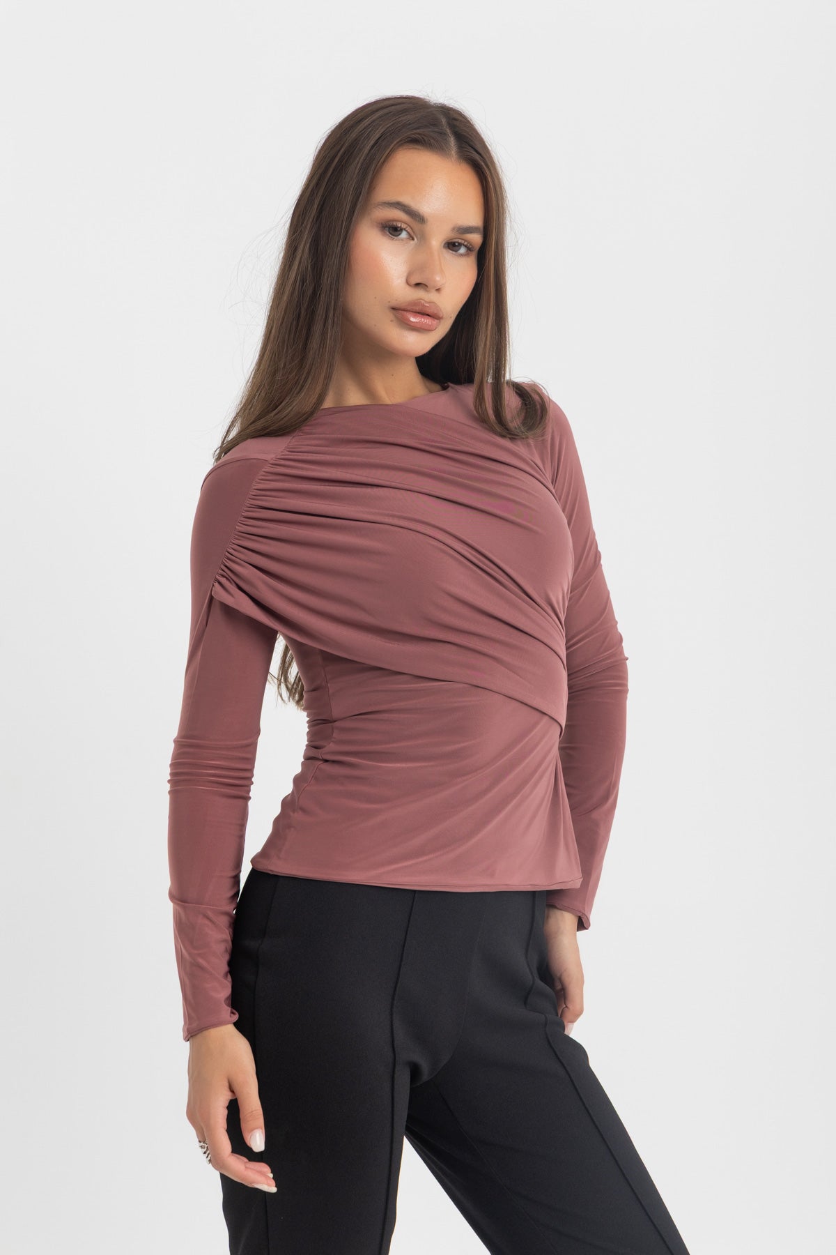 Muse Top - Dusty Rose