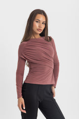 Muse Top - Dusty Rose