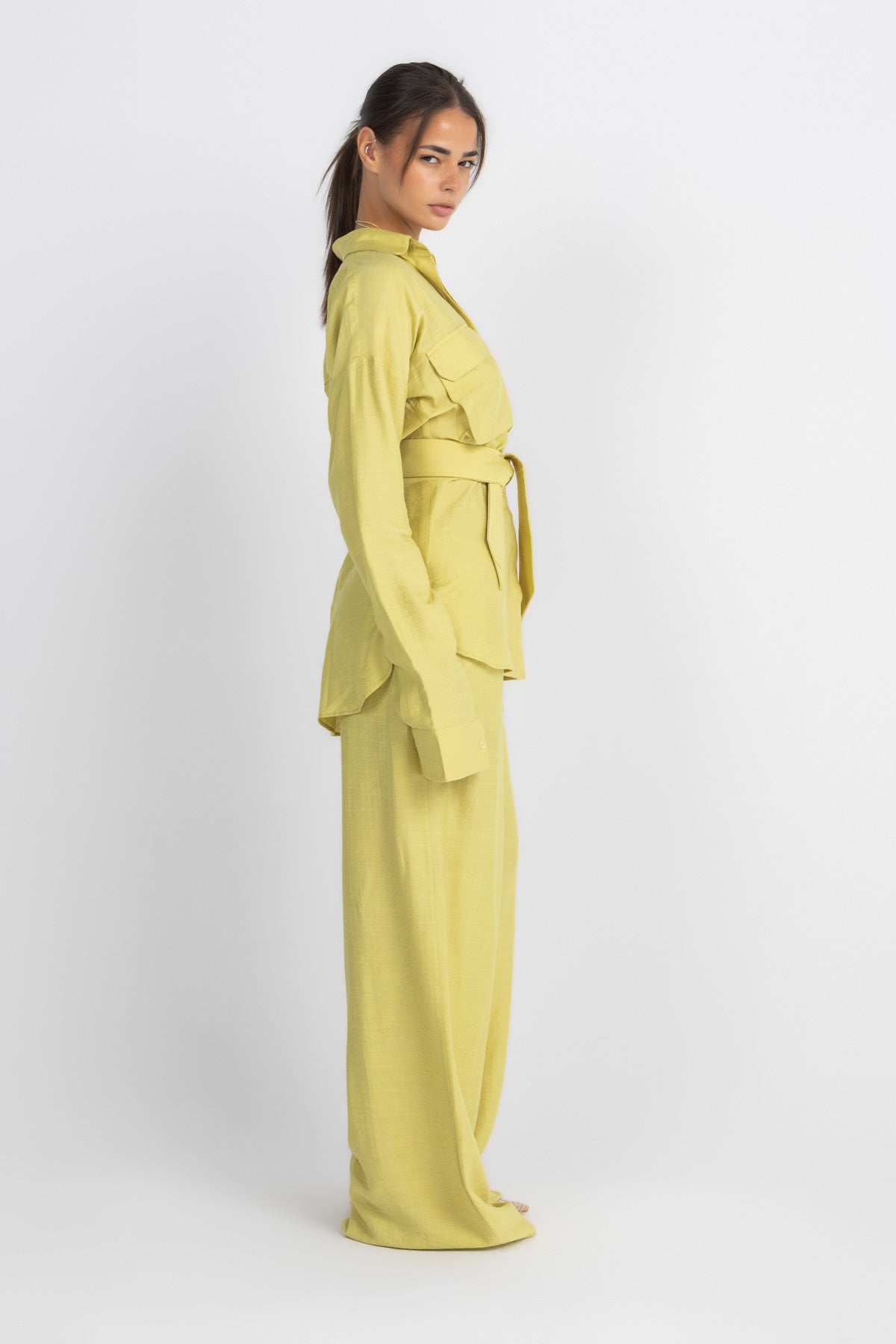 Double Belted Chemise set