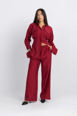 Double Belted Chemise set