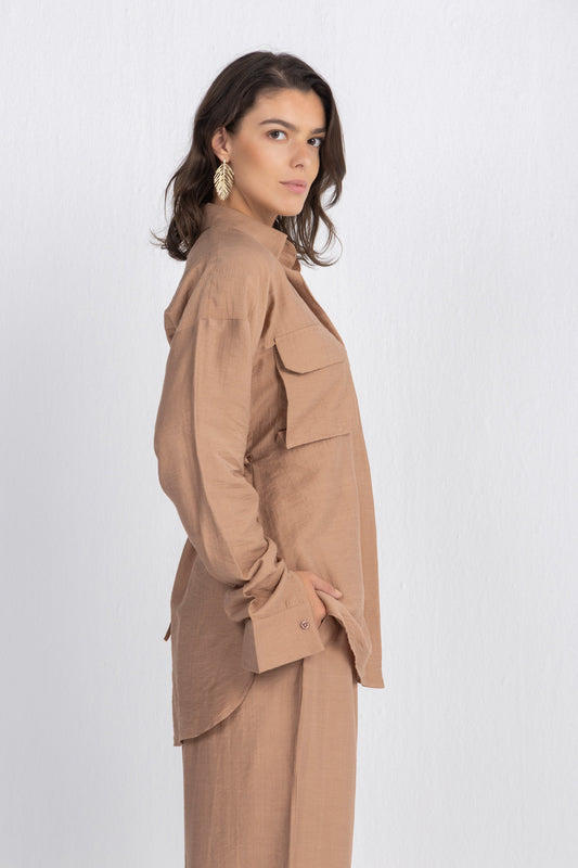 Double Belted Chemise set