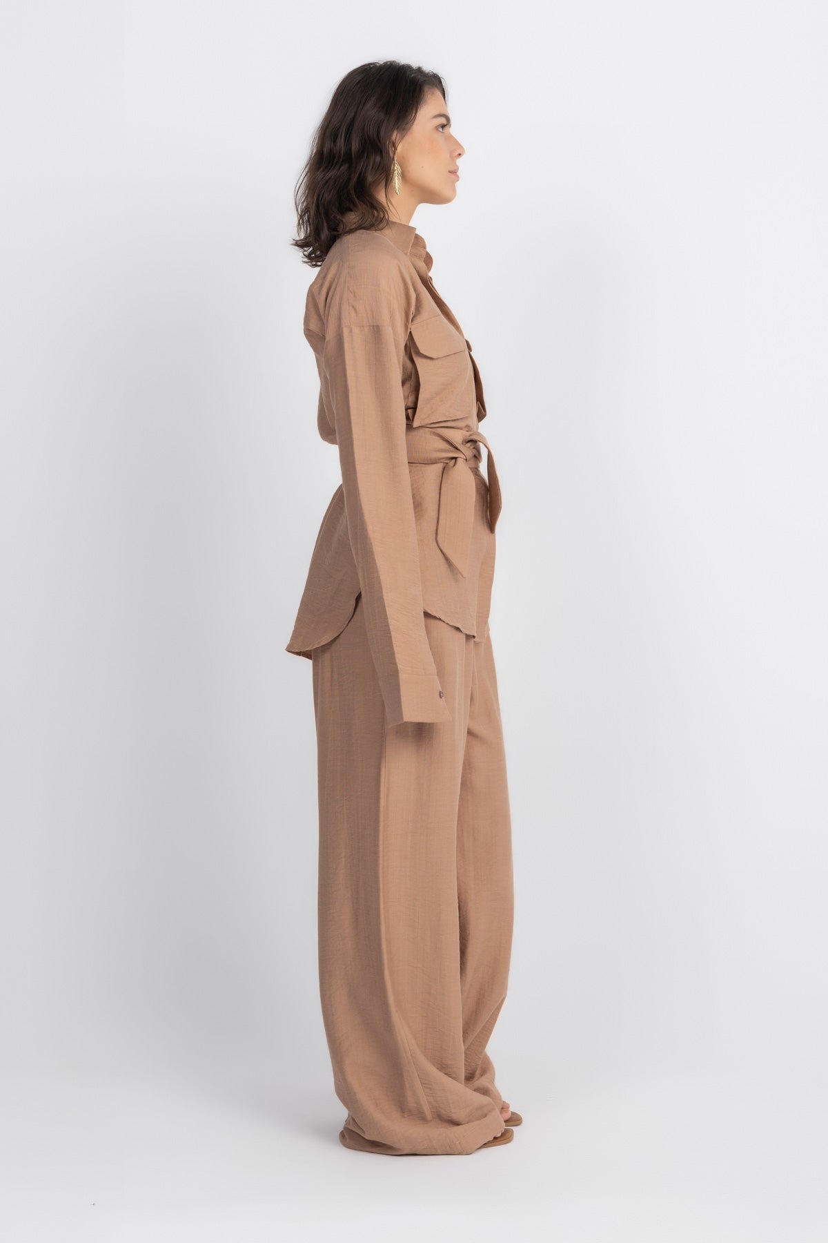 Double Belted Chemise set