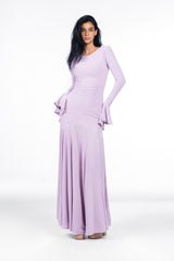 Azalea Dress – Lilac | 10-Meter Dramatic Mermaid Flare