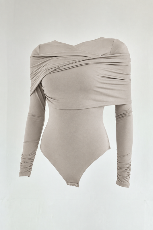 Bodysuit recolored to light beige