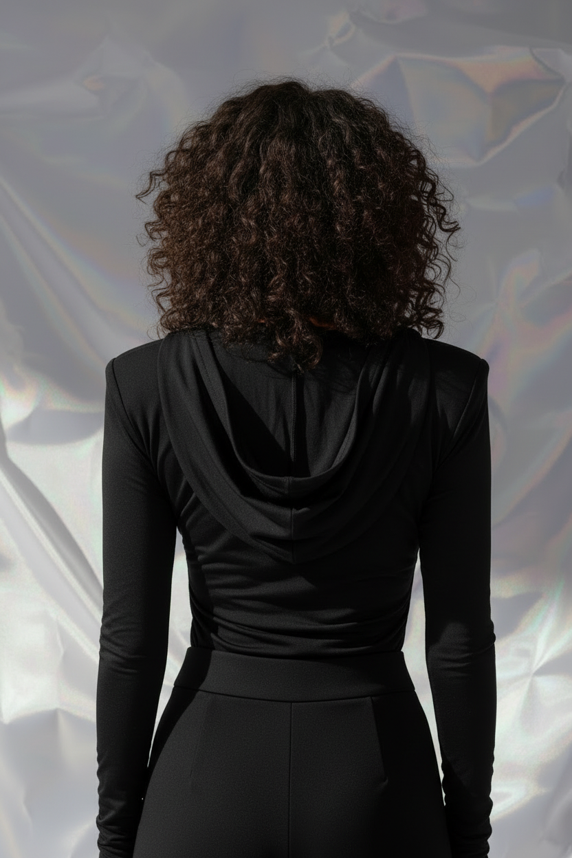 Hood Down - Back View