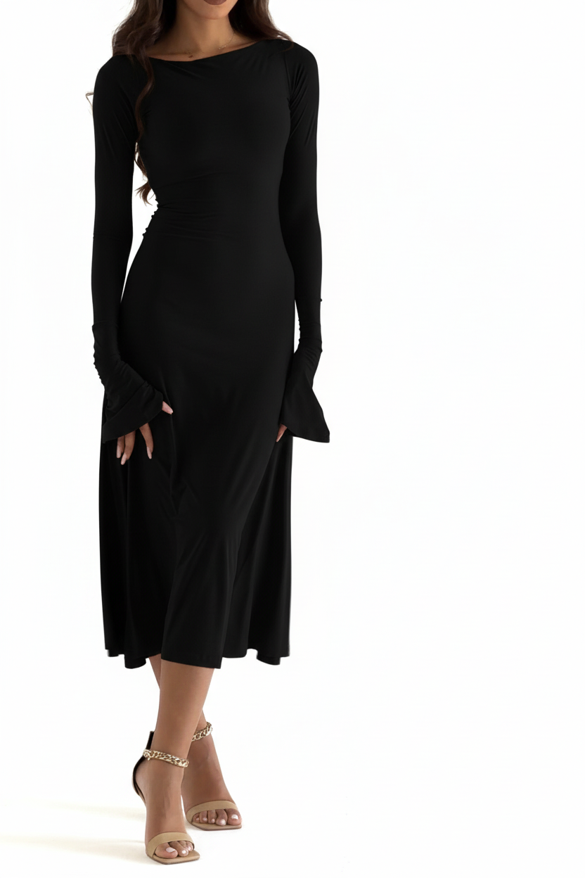 Kate Dress Black - 4