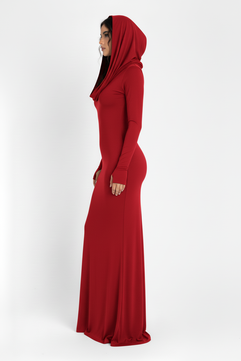 Side profile true red