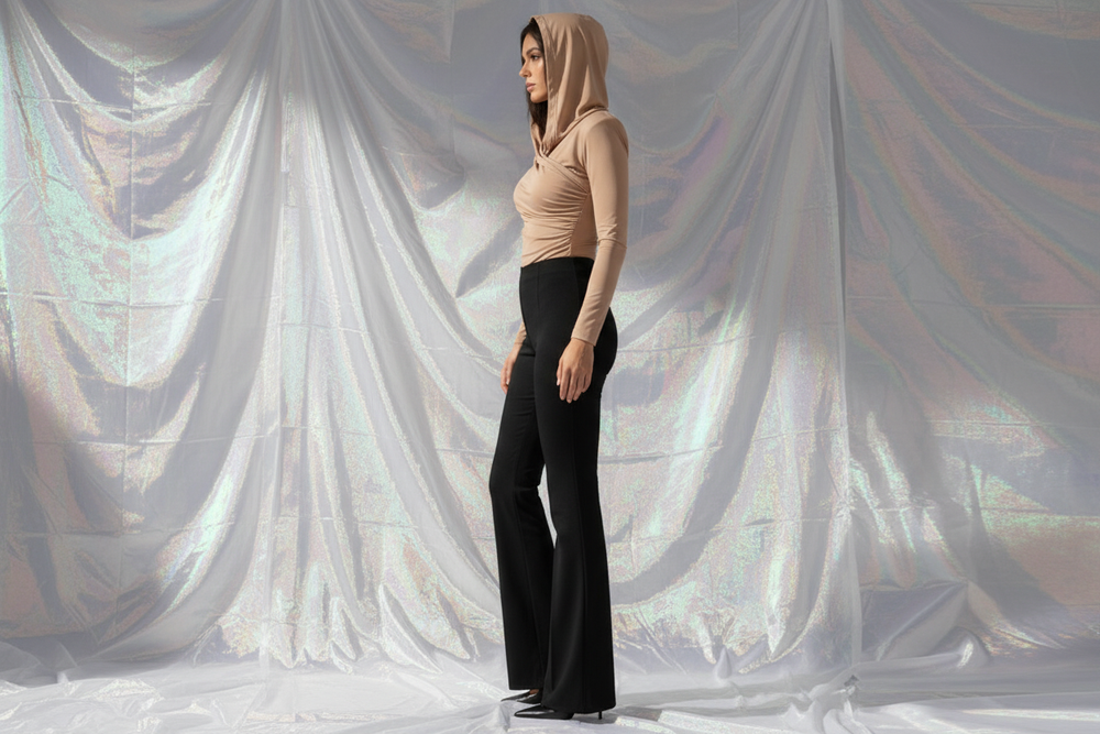 Thea Bodysuit - Beige Side Full